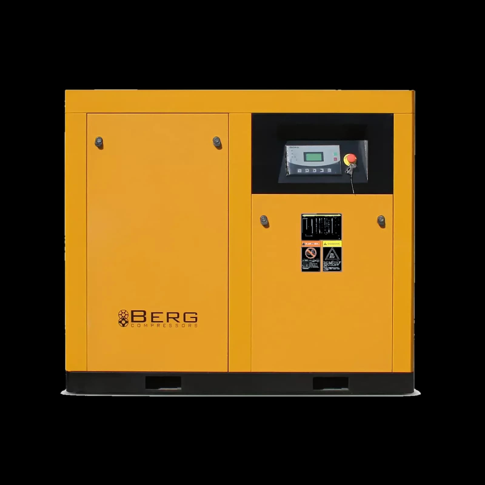 Винтовой компрессор BERG ВК-30, 16 бар, с преобразователем (16 бар, IP 55, С преобразователем)
