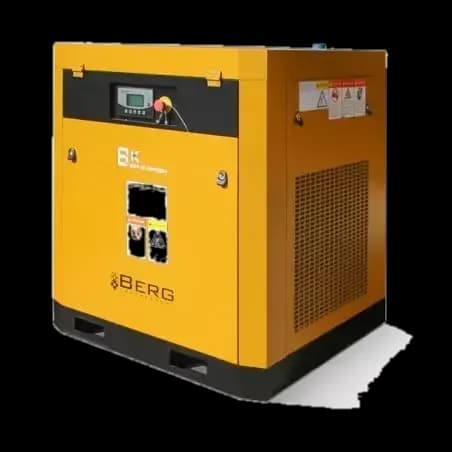 винтовой компрессор BERG ВК-7.5, 16 бар, с преобразователем (16 бар, IP 55, С преобразователем)
