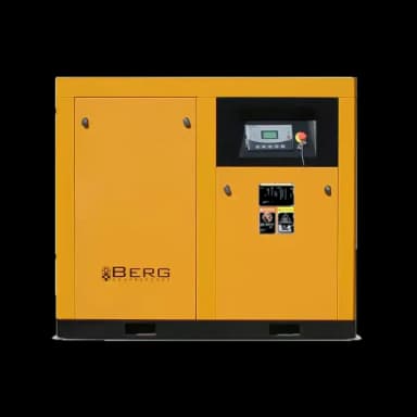 Винтовой компрессор BERG ВК-75, 7 бар, с преобразователем (7 бар, IP 55, С преобразователем) — фото 1