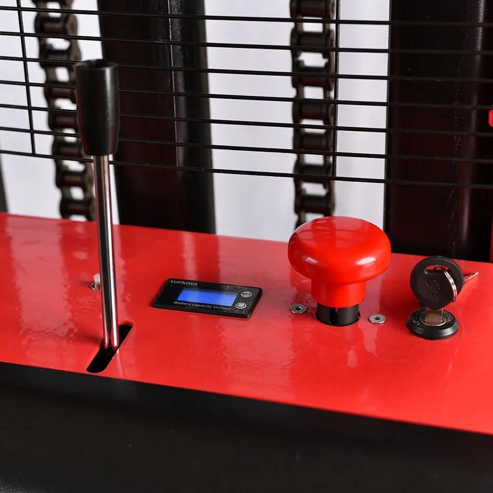 Штабелер гидравлический с электроподъемом 2,0 т 3,0 м TOR CTD20/30 — фото 4