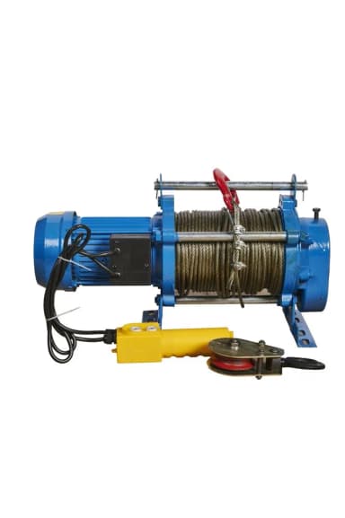 Лебедка электрическая  500/1000 кг 100/50 м с канатом 220 В TOR KCD — фото 2