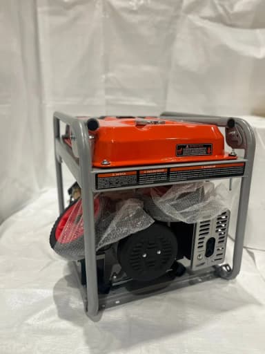 Генератор бензиновый 5,0 кВт 220В с АВР, электростартером и колесами TOR KM6500HA — фото 2