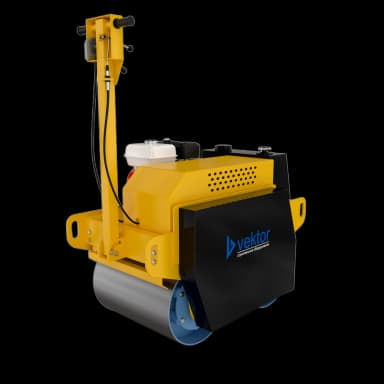 Виброкаток ручной двухвальцовый Vektor VRDR-600 — фото 1 thumbnail